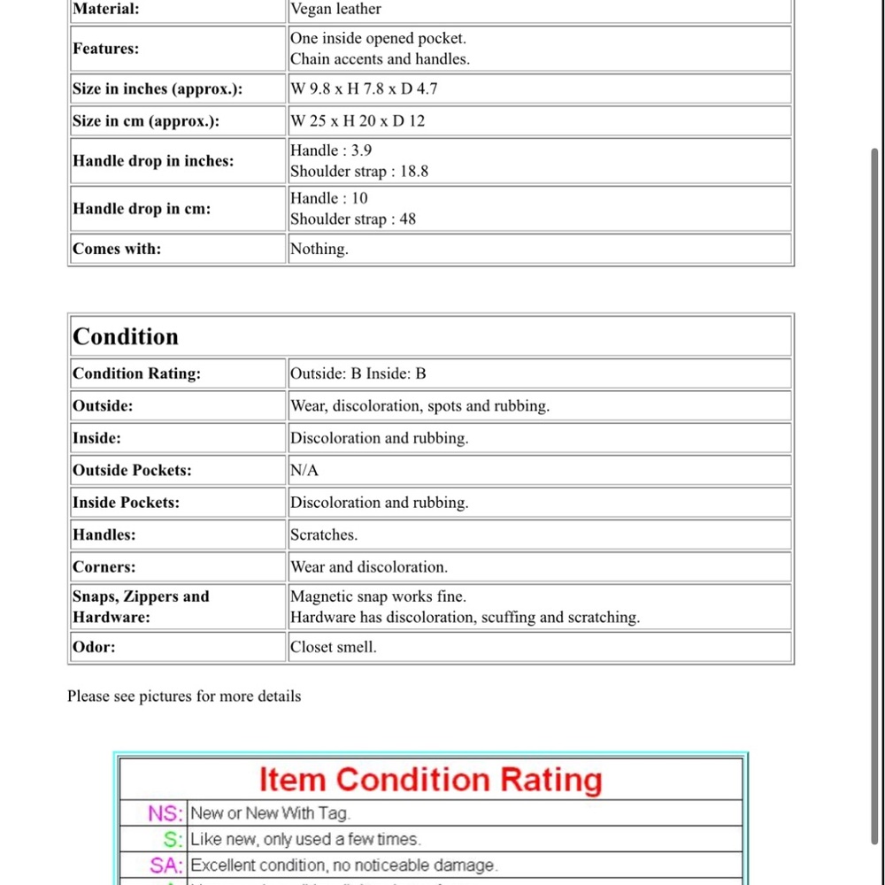 Stella McCartney Peach Shoulder Bag with Chain Trim - Picture 16 of 16